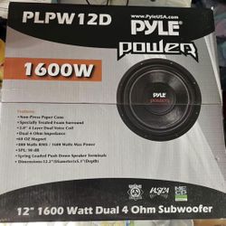 12” Subwoofers(2) Sold Separately