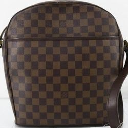 Louis Vuitton Ipanema Crossbody PM Brown Canvas