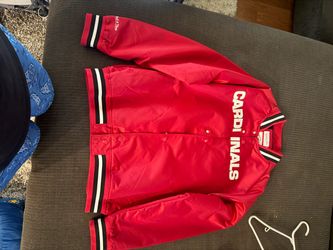 Mitchell & Ness Cardinals Satin Bomber Jacket