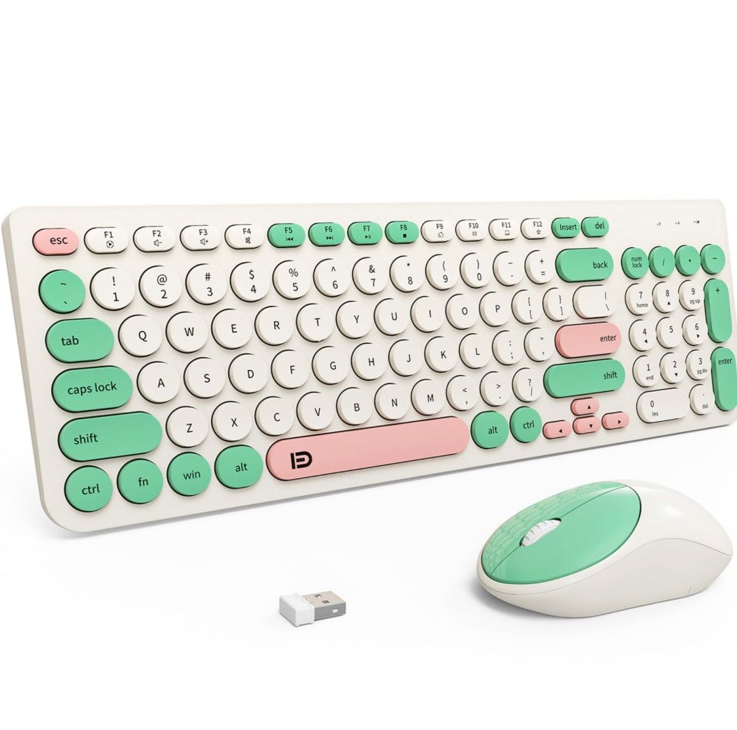 Wireless Keyboard With Mouse 