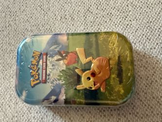 Brand new Mega Evolution—Ascended Heroes Mini Tin, pikachu