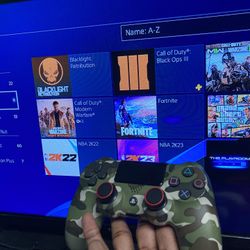 Ps4 Console With Digital Games