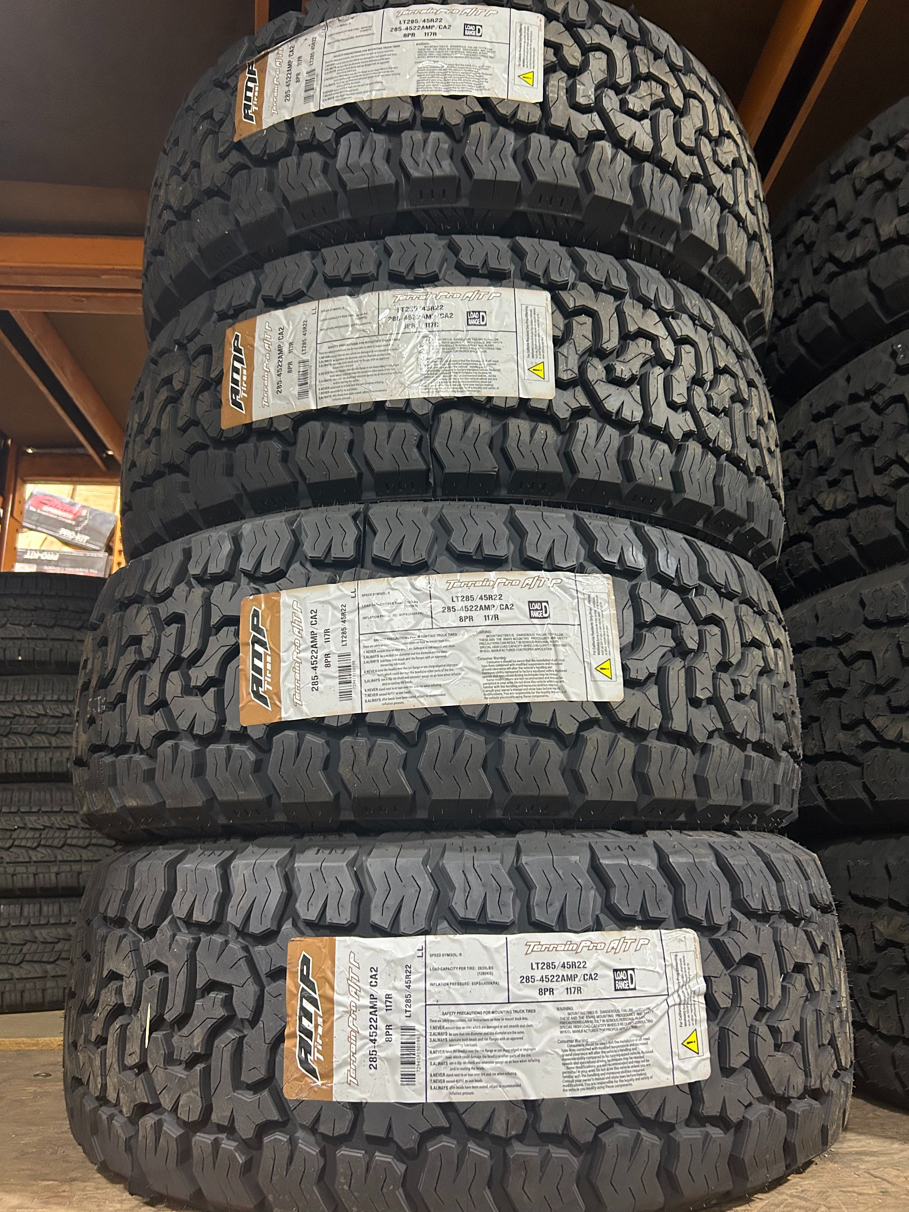 NEUMATICOS / TIRES AMP 285-45 R22 AT