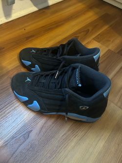 Air Jordan 14 Black University Blue