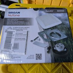 Bath Fan Replacement Cover And Motor