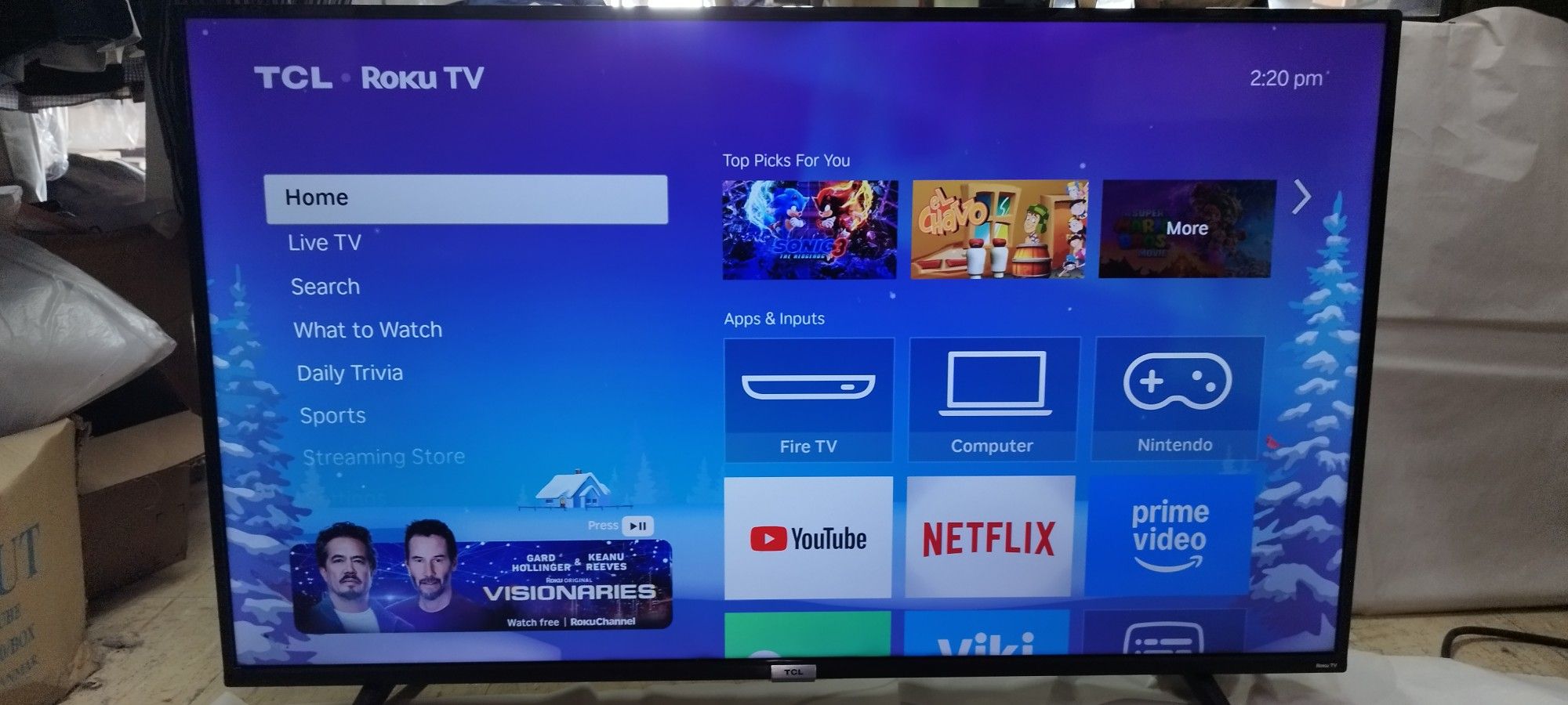 (2021model) TCL 50 inch Smart TV Roku TV