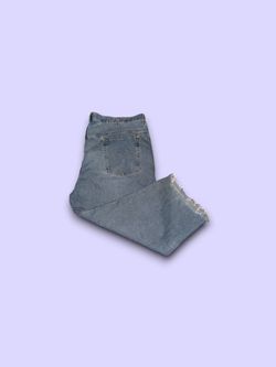 Basic editions wide leg denim jeans blue wash men’s size 50x30