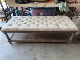 Cushioned Bench