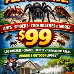 Ant Spider Etc Products Available 