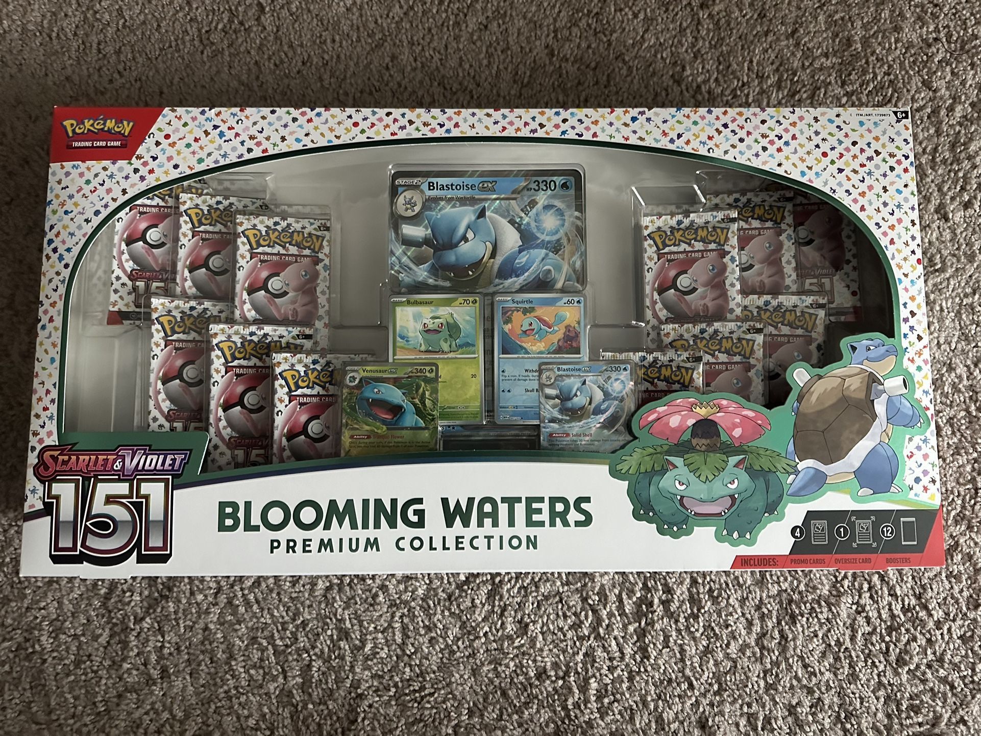 Pokemon 151 Blooming Waters Premium Collection