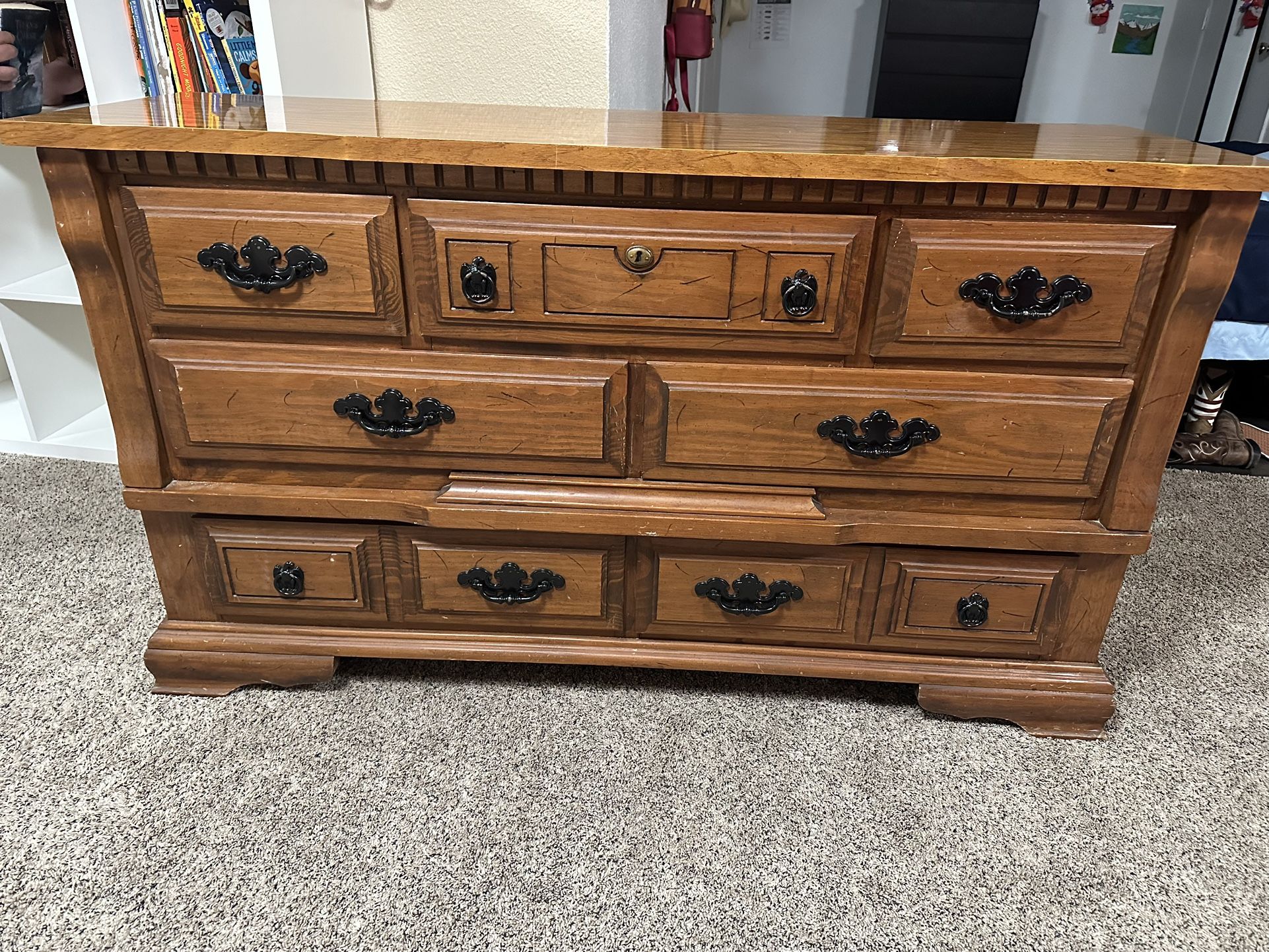 Brown Dresser