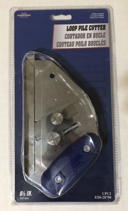 Carpet Cutter 2 Blades 165mm