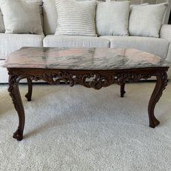 Vintage Marble Coffee Table