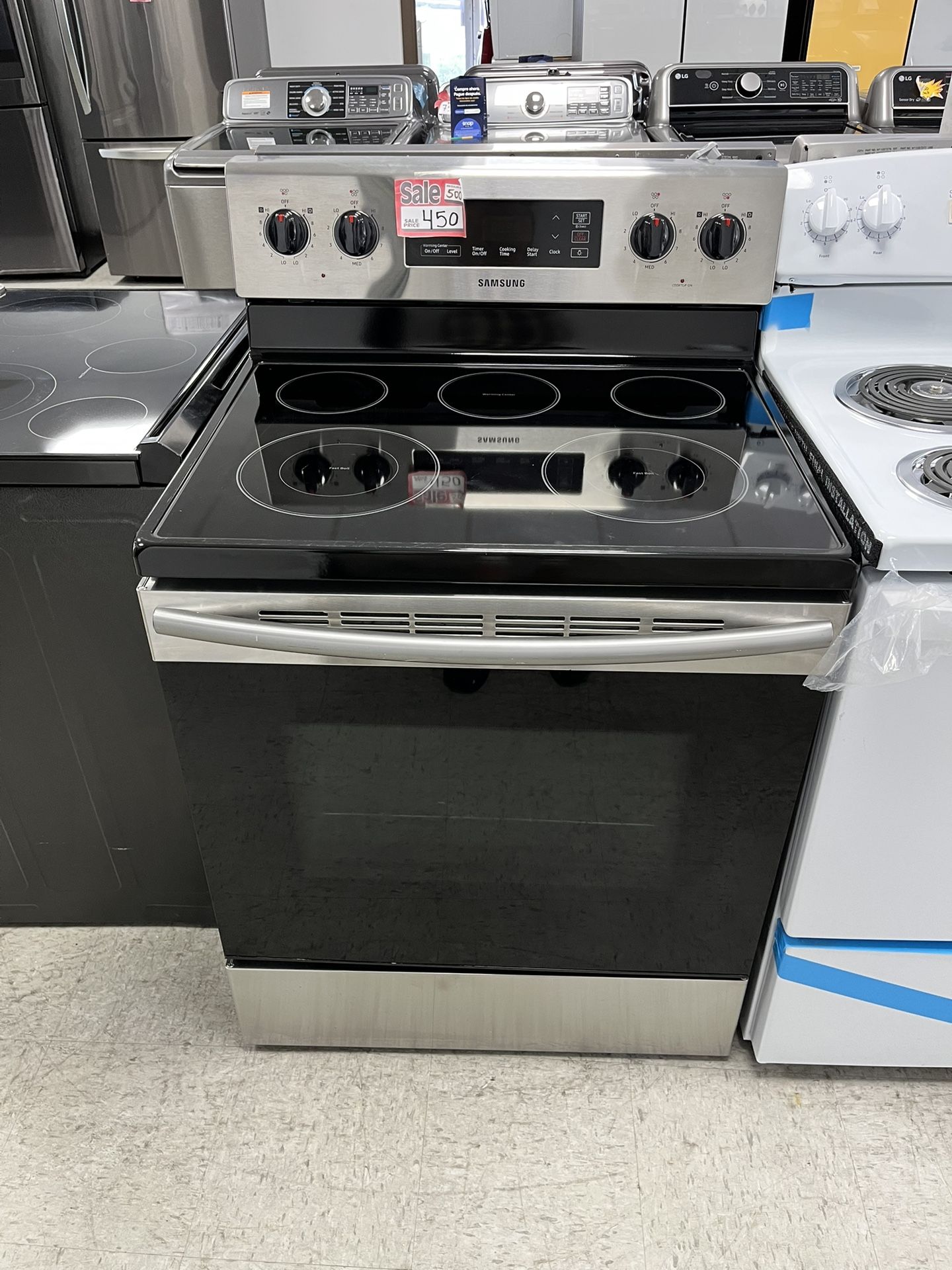 Samsung 30in. Free-Standing 5-Burner In Electric Range