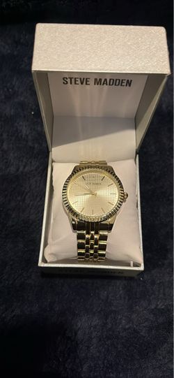 Steve Madden Gold-Tone Watch