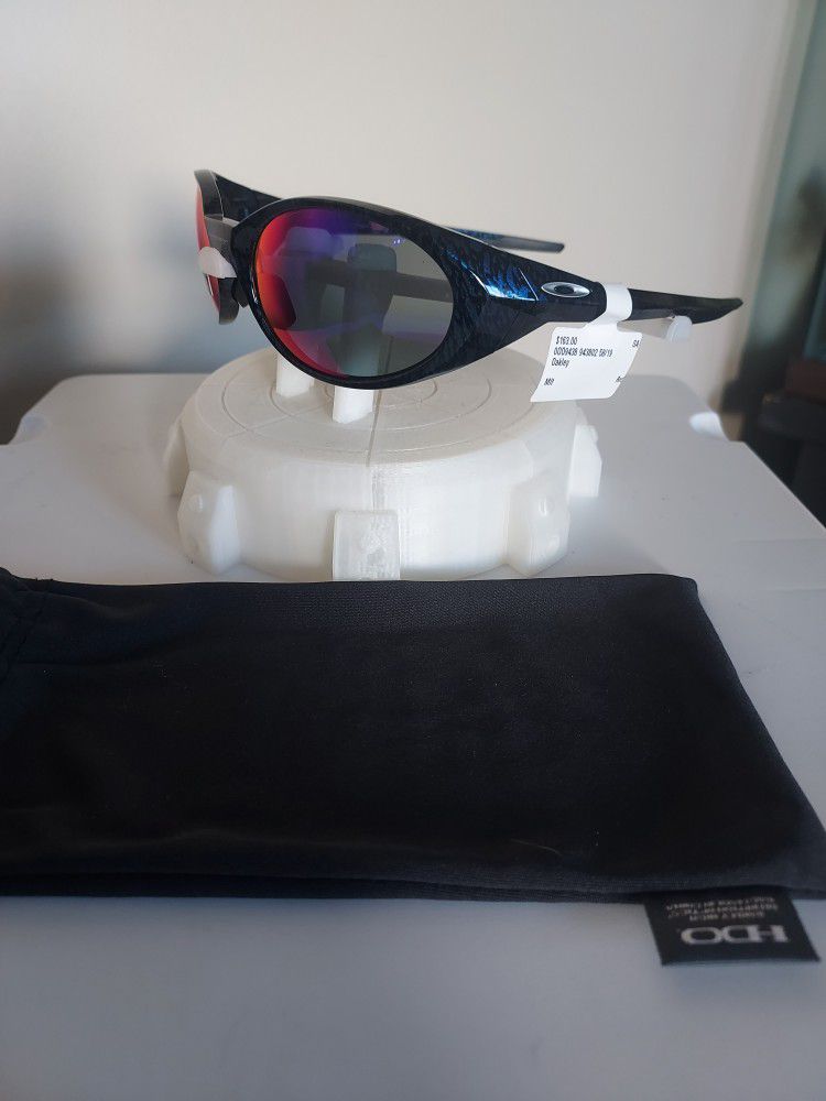 Oakley Eye Jacket Redux Sunglasses +Red Iridium Brand New