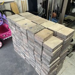 Brick Pavers.  210 Pcs.  6”x9”. 