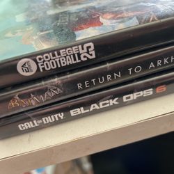 Three PlayStation Games