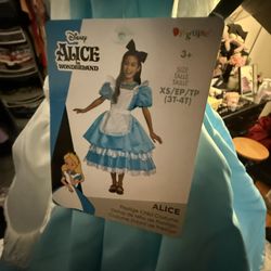 Alice In wonderland Size 3T-4T