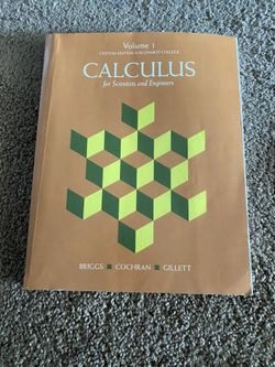Calculus for Scientists and Engineers
