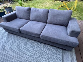 Modern gray sofa