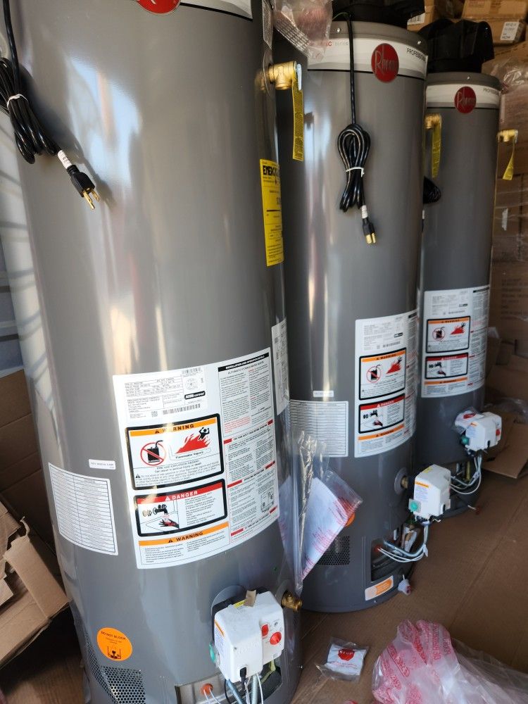 Rheem 50 Gal. Gas Vented Water Heater