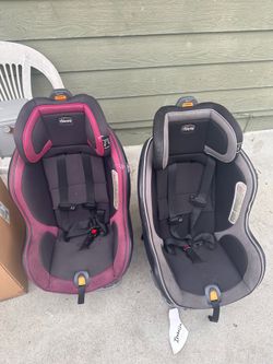 Two chicco car seats