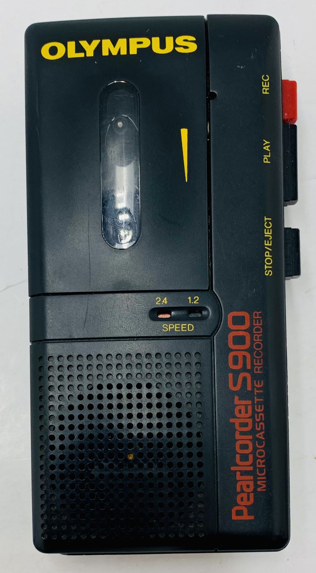 Olympus Pearlcorder S900 Microcassette Tape Voice Recorder TESTED