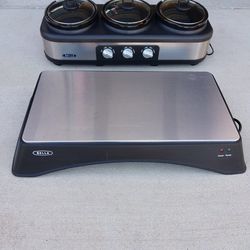 Bella slow cooker and hot plate