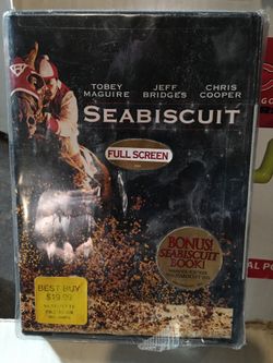 Brand new in the wrapper Seabiscuit addition CD and book