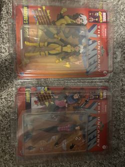 GAMBIT AND ROGUE FIGURES 