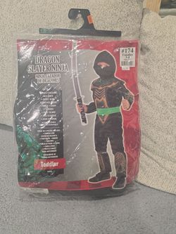 Ninja Costume Toddler 3-4