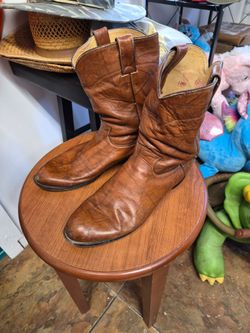 Justin mens boots 10.5d like new
