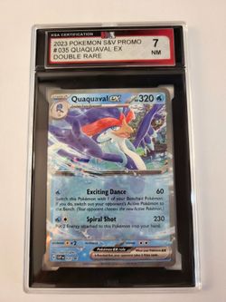 Pokemon TCG Quaquaval ex 035 S&V Promo 2023 EN Holo Double Rare KSA 7
