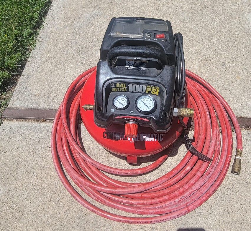 Air Compressor And Hose