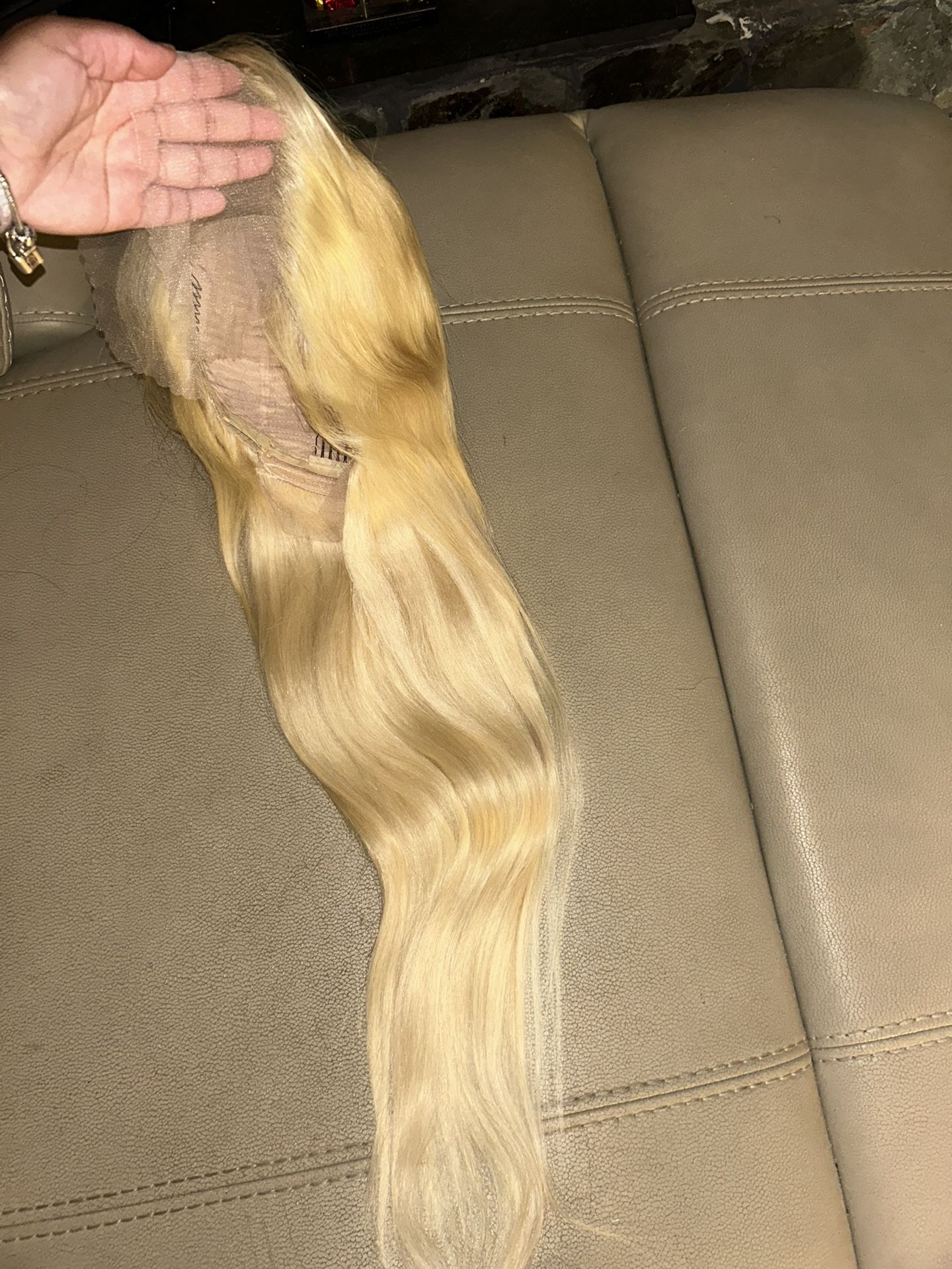 100% Human Hair 613 30 Inch Wig