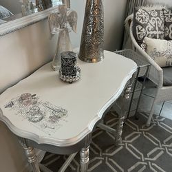 Redo Console Table- Romantic Look French Country
