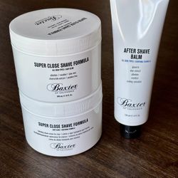 Shave Cream & Aftershave (barber grade)