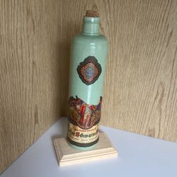 Green Pottery Beameister Bottle 