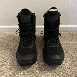 Under Armour Micro G Valsetz Mid Tactical Boots Black Men’s Size 7.5