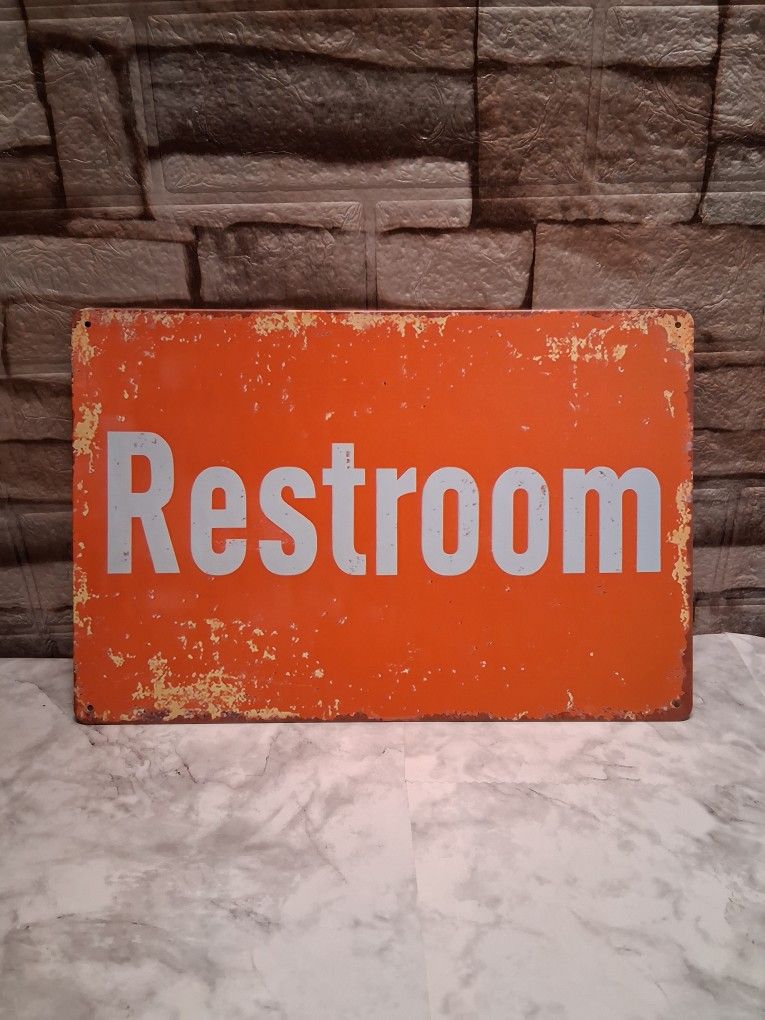 Restroom Sign