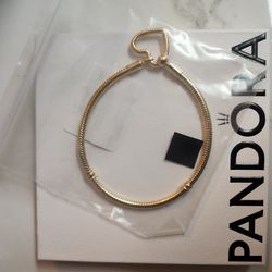 Pandora 14k gold bracelet