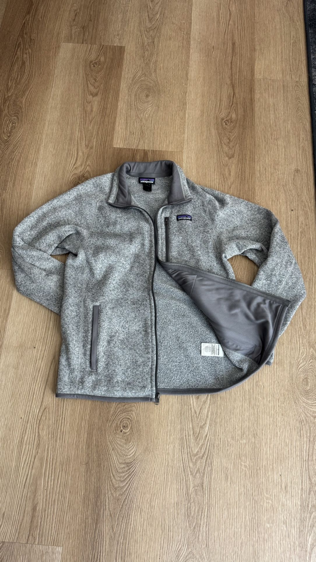 Patagonia Better Sweater Full Zip Fleece Jacket - Medium – Gray / Excellent Condition