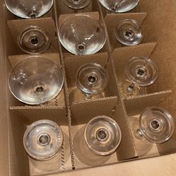 Martini Glasses Brand New Never Used