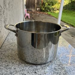 Wolfgang Puck Stainless Steel Stockpot 8qt(almost New)