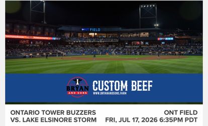 Ontario Tower Buzzers 7/17