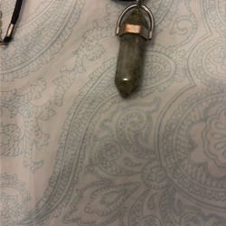 Agate Crystal Necklace