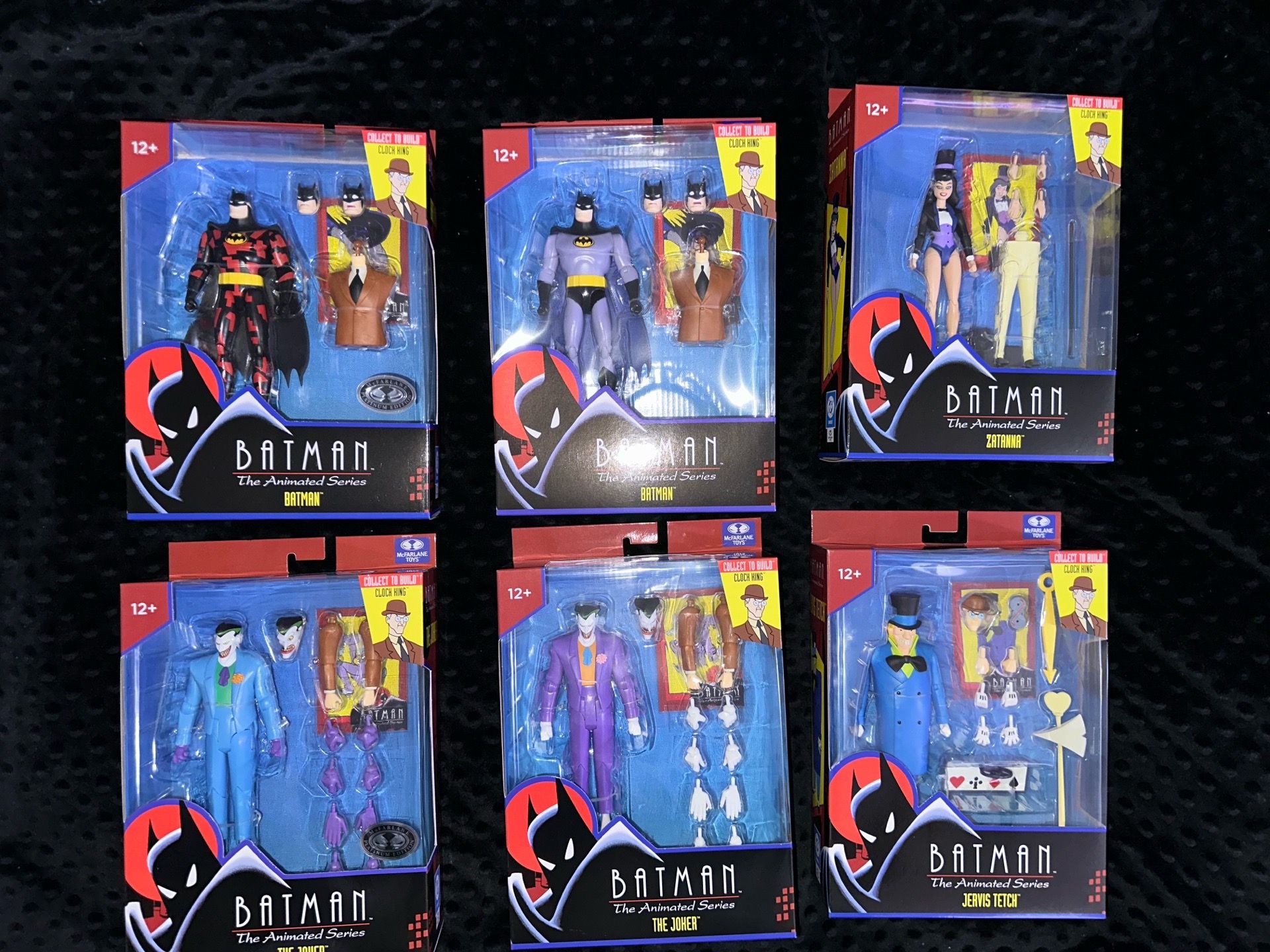 McFarlane DC Batman The Animated Series Clock King BAF Complete Set 🔥
