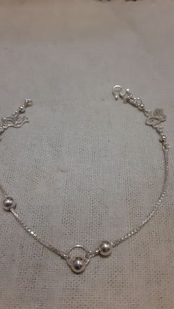 Silver Sterling 925 Bracelet 6.5"