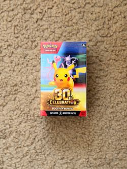 Pokémon TCG 30th Anniversary Booster Bundle Factory Sealed